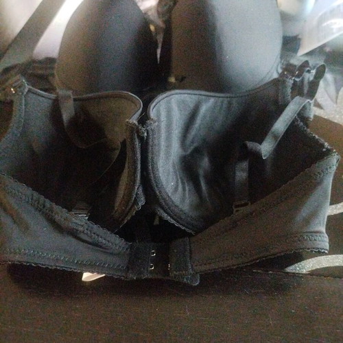 Women's black bra size 70C like new with Lucette lingerie gift