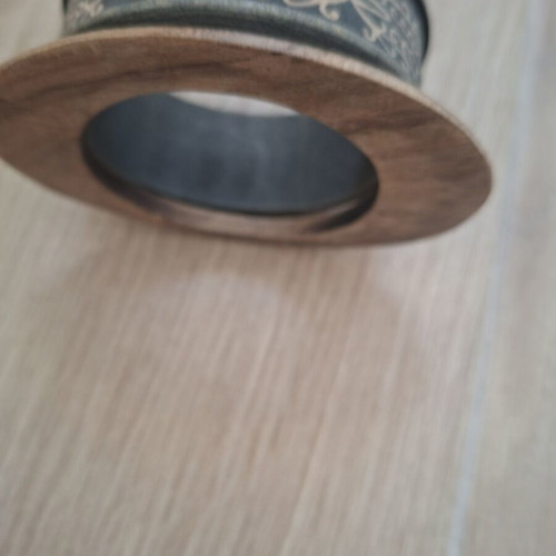Wooden bracelets, brown