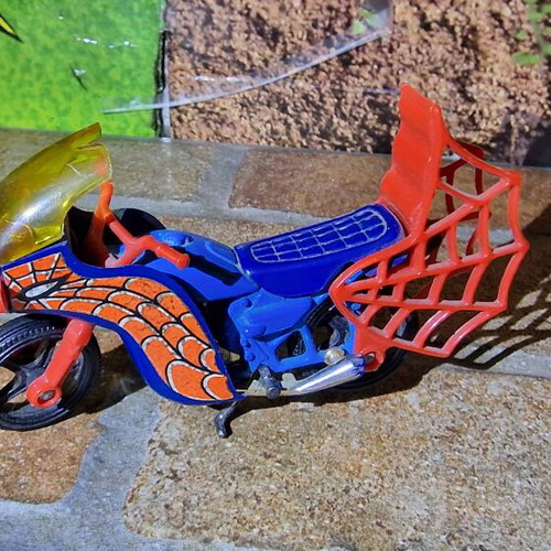 Spider-Man Motorrad Bike Corgi 1978 used