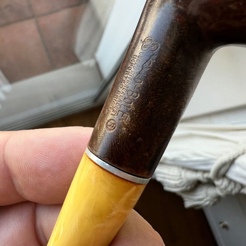 Vintage tobacco pipes collection used, set of 3 rare pieces