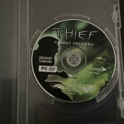 Thief Deadly Shadows PC game used, CD only