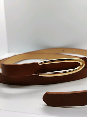 Women's belts new, pack of 5, black and brown, size 105