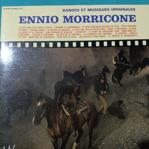 Ennio Morricone double vinyl record