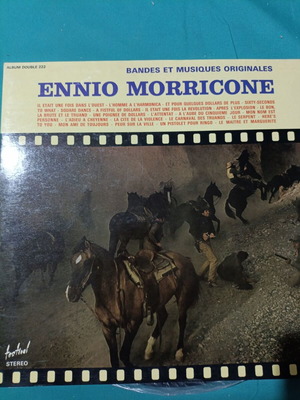 Ennio Morricone double vinyl record