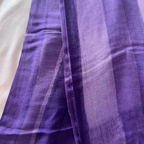 Scarf handkerchief used, purple, size 160x110