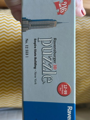 Ravensburger 3D Empire State Building puzzle new