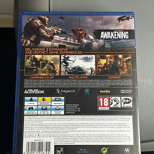 Call of Duty Black Ops 3 Gold Edition PlayStation 4 like new with Bonus DLC