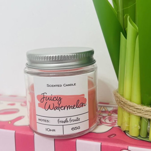 Scented candle new, watermelon