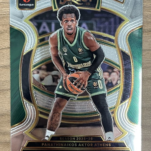 2025-26 Panini Select Euroleague Basketball Tj Shorts card like new