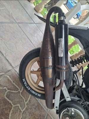 Stage 6 Exhaust used, for 2-stroke motorcycles