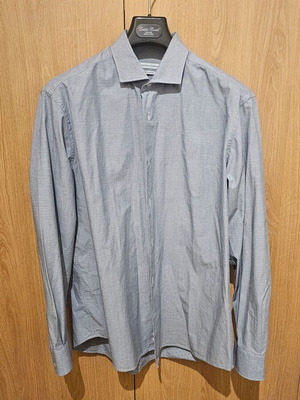 Oxford Company men's shirt L gray like new