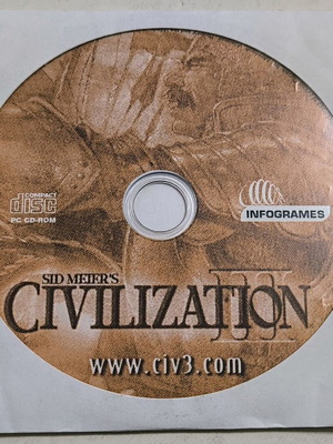Civilization III PC παιχνίδι σαν καινούργιο, Jewel Case