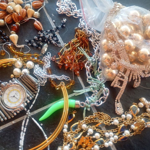 Jewelry making materials used for repairs and crafts