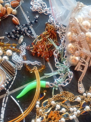 Jewelry making materials used for repairs and crafts