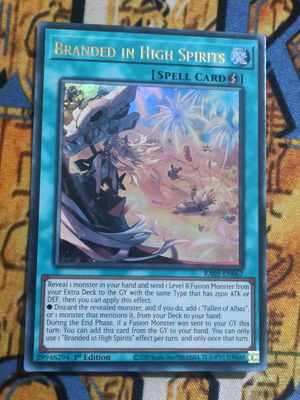 Branded in High Spirits Quick Play Spell κάρτα σαν καινούργιο