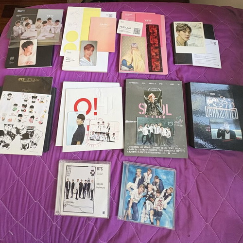 BTS album collection set used, individual albums available