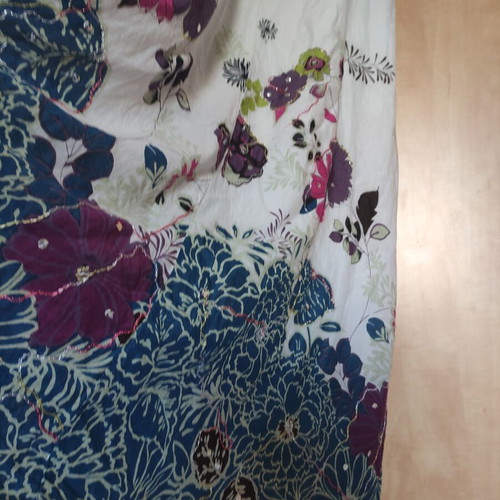 Long cotton dress like new, free size M/L, airy and light for summer