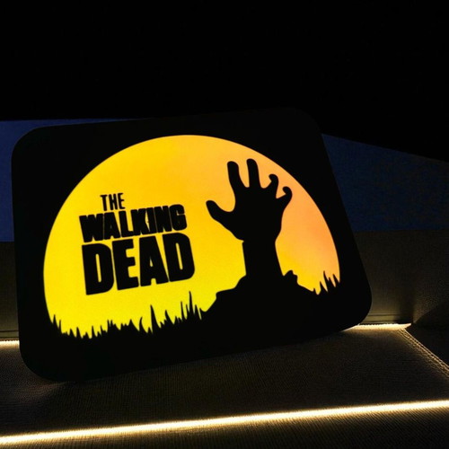 Lightbox The Walking Dead 3D printed illuminated new