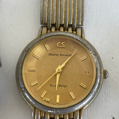 Vintage watches used, lot of 5, non-working