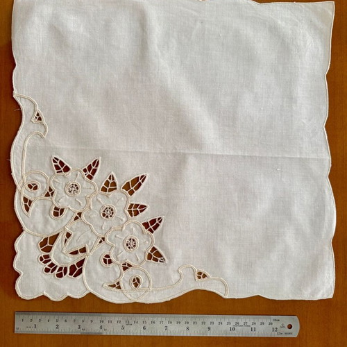 Small Cutwork Doilies set of 8 like new