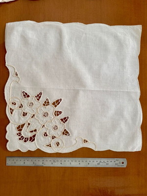 Small Cutwork Doilies set of 8 like new