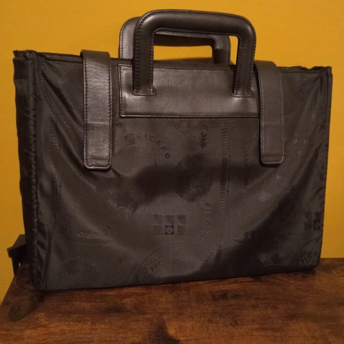 Picard laptop bag and briefcase black new