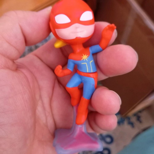 Captain Marvel action figure used