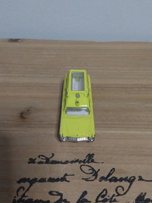 Mattel car yellow used