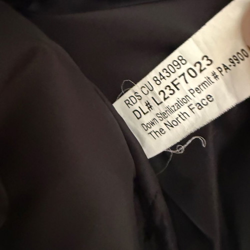 The North Face 1996 Retro Nuptse μπουφάν σαν καινούργιο, μέγεθος L γυναικείο, μαύρο