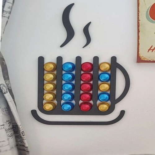 Θήκη για κάψουλες καφέ Nespresso επιτοίχια, 20 καψουλών, καινούργια