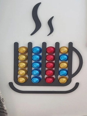 Θήκη για κάψουλες καφέ Nespresso επιτοίχια, 20 καψουλών, καινούργια