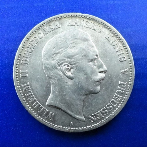 German States Prussia 1903 5 mark used