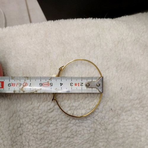 Bracelet new openable gold plated, white and gold color