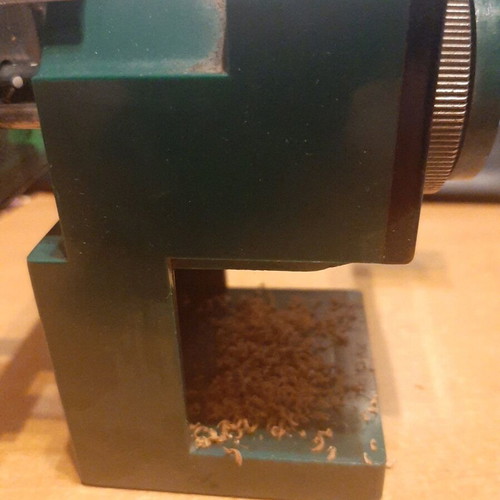 Vintage pencil sharpener used, rare and old