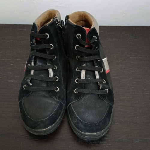 Mayoral boys' shoes used, size 36, black and red
