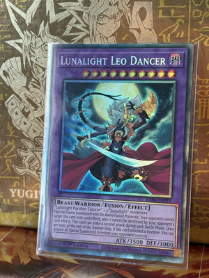 Yugioh Lunalight Leo Dancer Collector’s Rare card