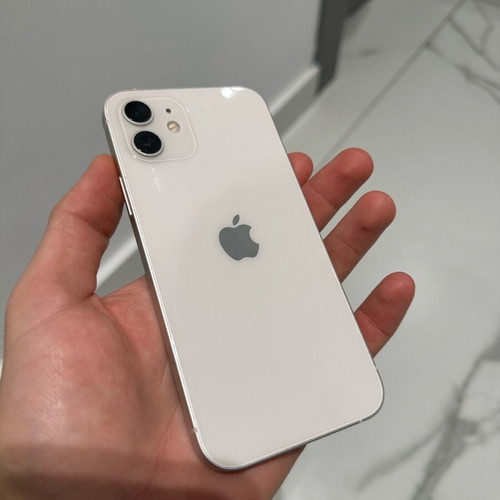iPhone 12 white 64GB like new, battery 77%