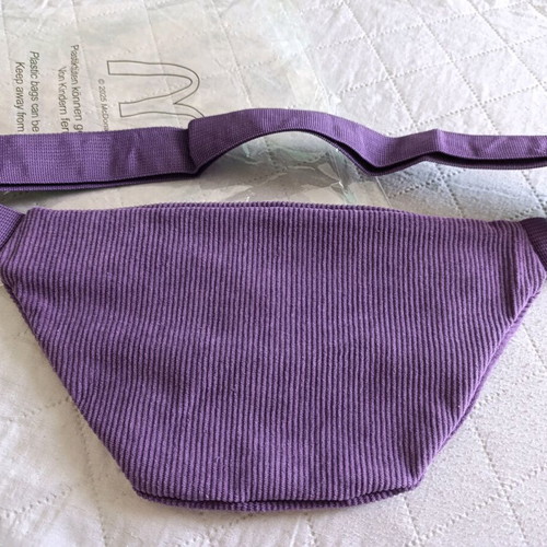 McDonald's Grimace Purple Belt Bag New