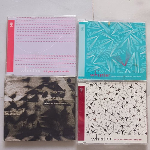 Whistler CD collection used, 4 CDs