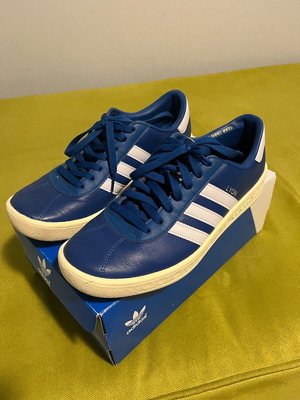 Adidas Lyon sneakers σαν καινούργιο, μπλε, δερμάτινα, νούμερο 44