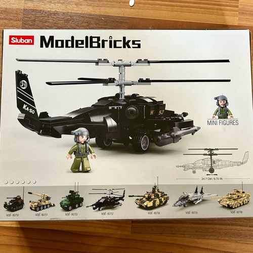 Sluban ModelBricks Army M38-B0752 330 pieces new