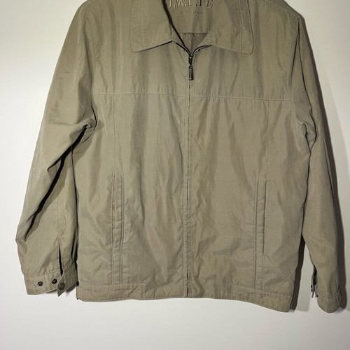 Light jacket like new, grey beige, loose fit large size