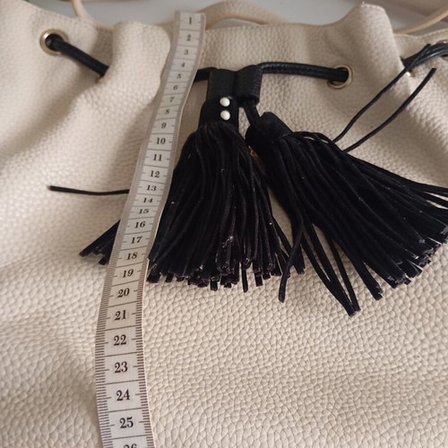 Folli Follie shoulder bag like new, ecru color