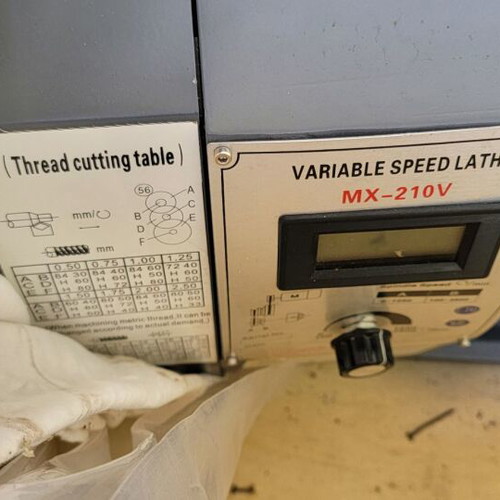Lathe 750 watt new, 110 volt with transformer needed