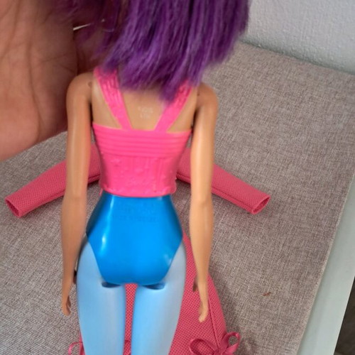 Barbie doll with handmade clothes new
