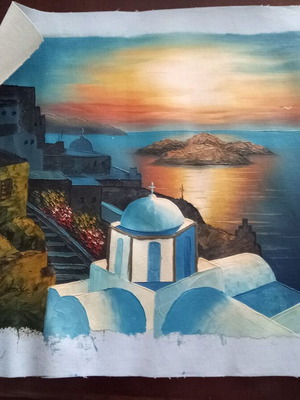 Маслена картина върху платно 48×39 см в отлично състояние