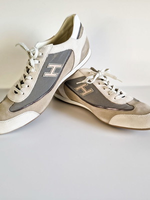 Hogan Olympia H Flock sneakers size 46 used, beige