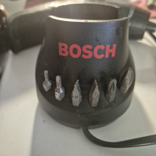 Bosch PSR 7,2 LI Rechargeable Cordless Drill used with Charging Base and Case