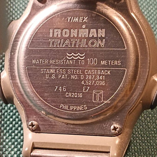 Timex Ironman Triathlon 1997 Model 746 vintage men's watch like new