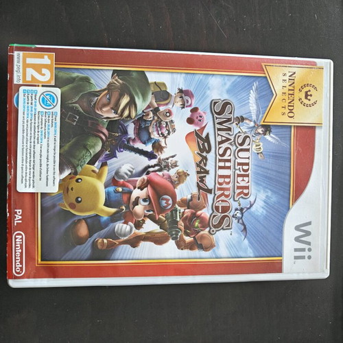 Super Smash Bros Brawl Nintendo Wii like new with manual